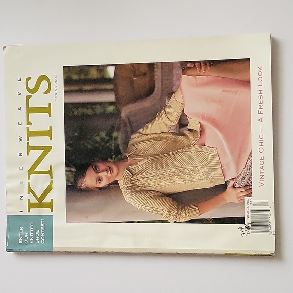 Interweave Knits Magazine Spring 2003 Vintage Chic Patterns - Picture 1 of 12